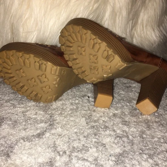 Platform penny loafers size 7 brown - Picture 11 of 11